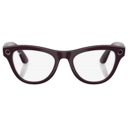 Умные очки Ray-Ban Meta* Skyler Gen 2 Shiny Mystic Violet, Фотохромные линзы Clear to Amethyst Transitions (RW4014)